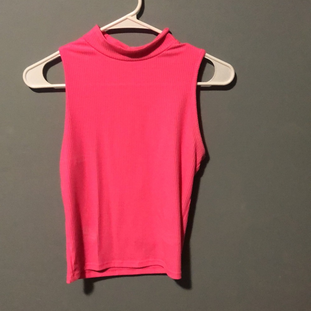 mini turtle neck muscle tee